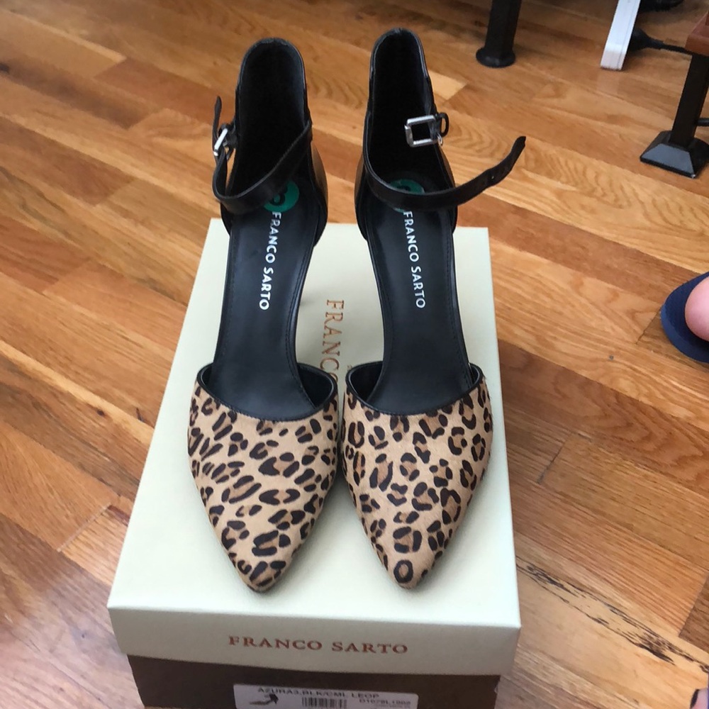 Leopard heels